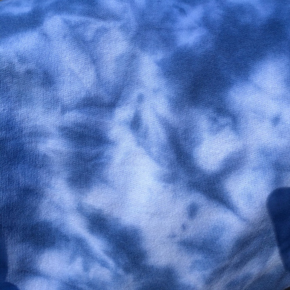 Tie Dye Sweatsuit | Indigo Quarter Zip - Picture 5 of 8